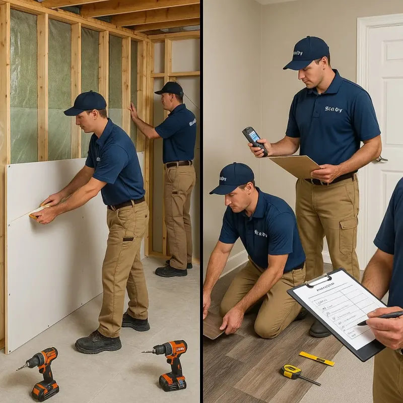 Repairs and Reconstruction process in Park County, WY